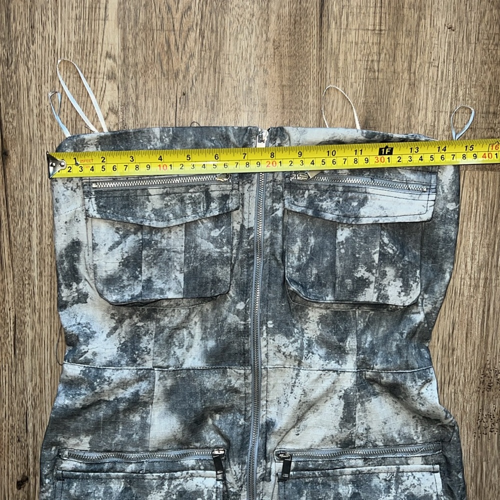 NEW! Zara Printed Cargo Dress with pockets - Picture 15 of 15